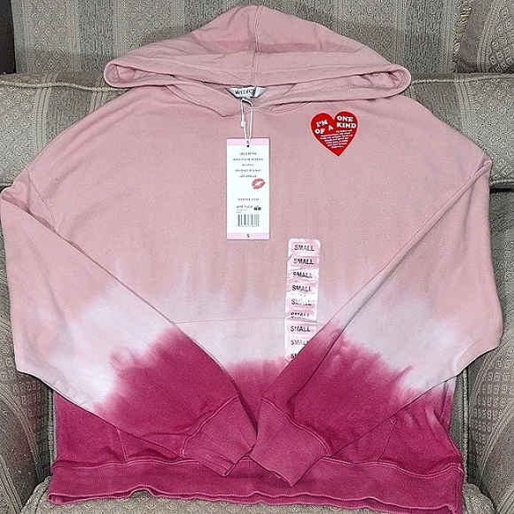 NWT WildFox Tie Dye Pink Jogger Set - Picture 3 of 16